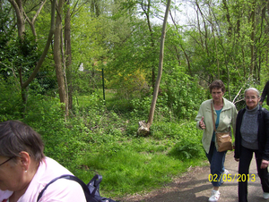 Wandeling naar Domein Roosendael - 2 mei 2013