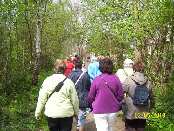 Wandeling naar Domein Roosendael - 2 mei 2013