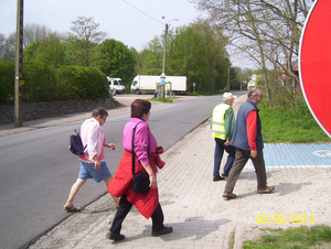 Wandeling naar Domein Roosendael - 2 mei 2013