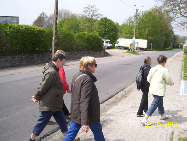 Wandeling naar Domein Roosendael - 2 mei 2013