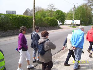 Wandeling naar Domein Roosendael - 2 mei 2013