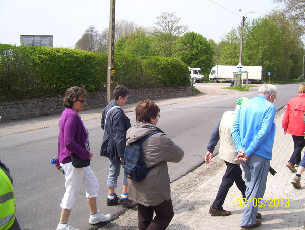 Wandeling naar Domein Roosendael - 2 mei 2013