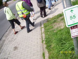 Wandeling naar Domein Roosendael - 2 mei 2013