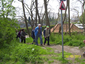 Wandeling naar Domein Roosendael - 2 mei 2013