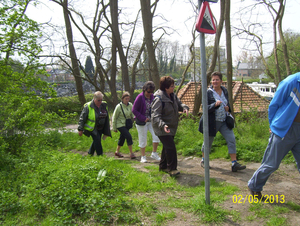 Wandeling naar Domein Roosendael - 2 mei 2013