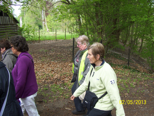 Wandeling naar Domein Roosendael - 2 mei 2013