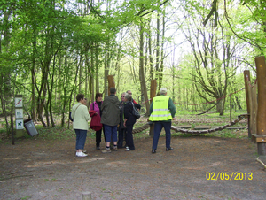 Wandeling naar Domein Roosendael - 2 mei 2013