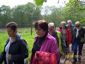 Wandeling naar Domein Roosendael - 2 mei 2013