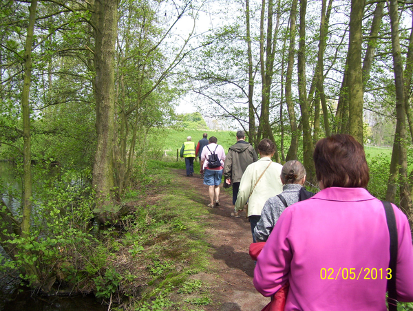 Wandeling naar Domein Roosendael - 2 mei 2013