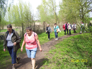 Wandeling naar Domein Roosendael - 2 mei 2013