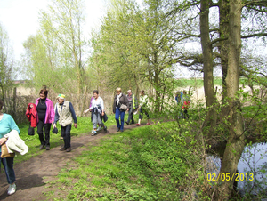 Wandeling naar Domein Roosendael - 2 mei 2013