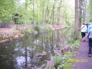 Wandeling naar Domein Roosendael - 2 mei 2013