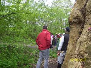 Wandeling naar Domein Roosendael - 2 mei 2013