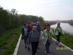 Wandeling naar Domein Roosendael - 2 mei 2013