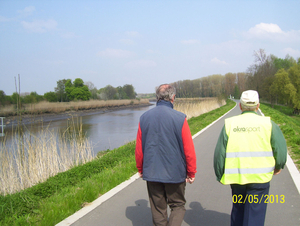 Wandeling naar Domein Roosendael - 2 mei 2013