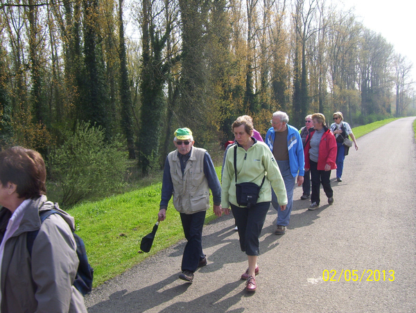 Wandeling naar Domein Roosendael - 2 mei 2013