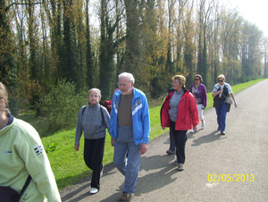 Wandeling naar Domein Roosendael - 2 mei 2013