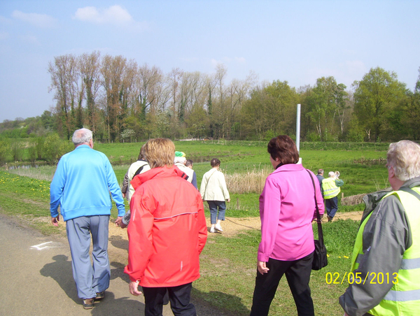 Wandeling naar Domein Roosendael - 2 mei 2013