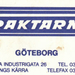 Fraktarna - Goteborg Cantine bon