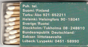 De diverse ferry verbindingen van de Silja Line
