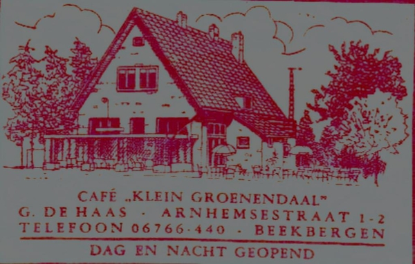 suikerzakje Klein Groenendaal ( Geurt de Haas)