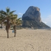 Calpe Penon d'  Ifach en strand