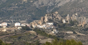 Guadalest  zicht