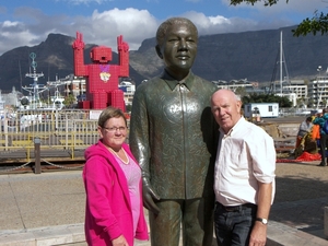 Kaapstad Waterfront bij Nelson Mandela