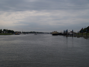 Varen op de Maas richting Venlo