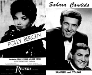 Tony Sandler en Ralph Young met Polly Bergen (1965)