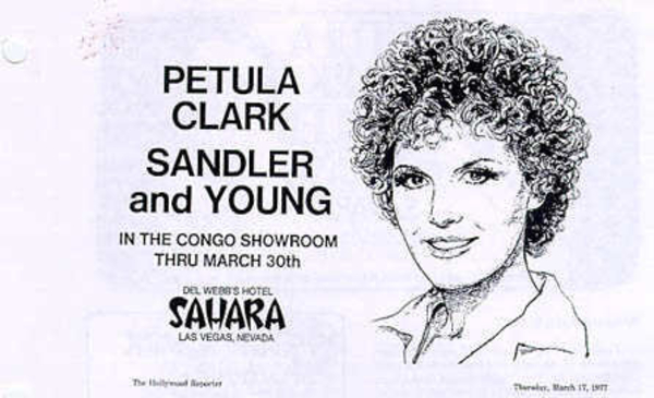 Sandler & Young en Petula Clark