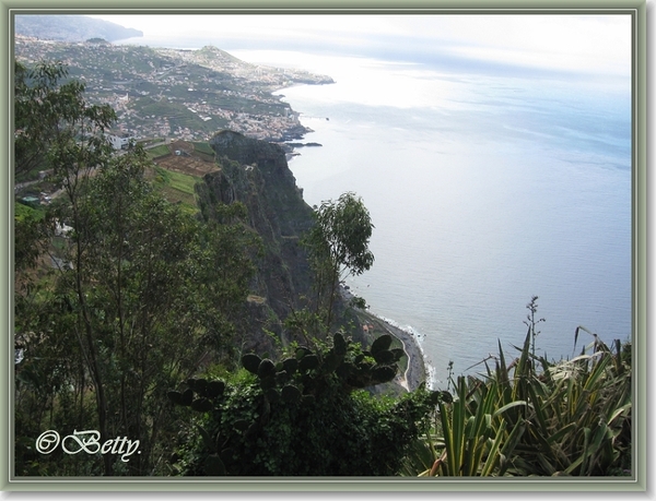 Zicht van op Cabo Girao