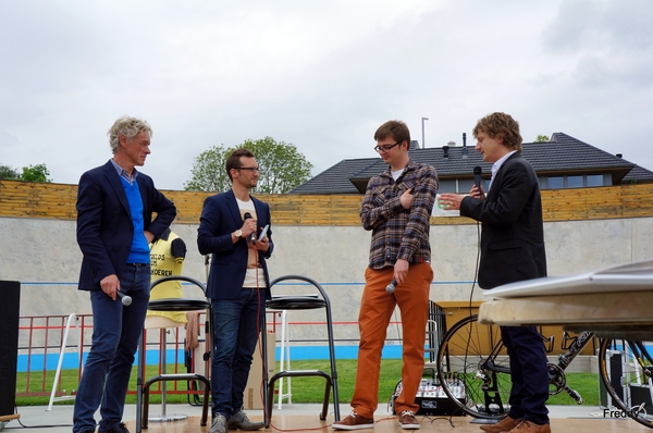 Pascal Delheye,Stijn Knuts,Guy Fransen en Thomas Ameye