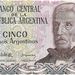 Argentini 1983-1984 5 Pesos Argentinos a