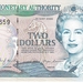Bermuda 2000 2 Dollars a
