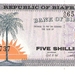 Biafra 1967 5 Shillings a