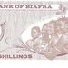 Biafra 1967 5 Shillings b