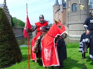 ridder tijdens middeleeuwse feesten 2012