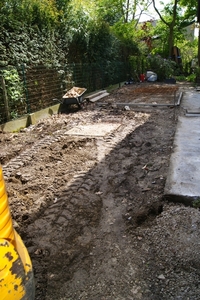 CHANTIER VAN HET TUINHUIS