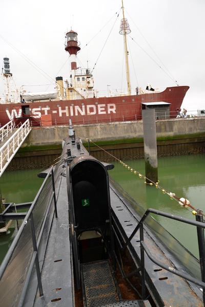 135 Zeebrugge Onderzeeër - lichtschip - vismijnmuseum