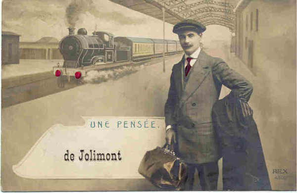 JOLIMONT UNE PENSEE DE JOLIMONT (1910)