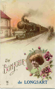 LONGSART  UN BONJOUR DE LONGSART (1922)