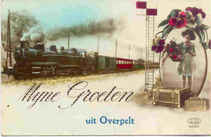 OVERPELT MIJNE GROETEN UIT (1925)