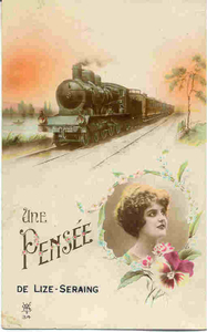 SERAING UNE PENSEE  DE LIZE-SERAING (1921)