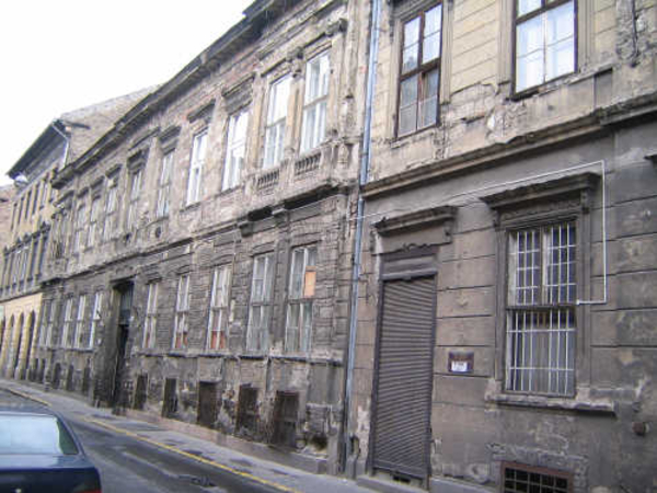 straatbeeld van budapest