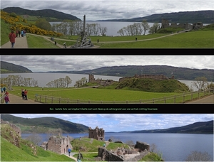 Urquhart Castle and Loch Ness