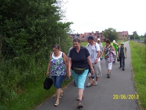 Wandeling naar Bonheiden - 20 juni 2013