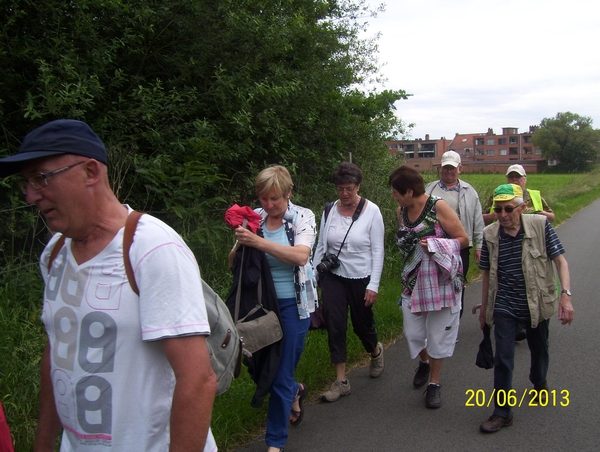 Wandeling naar Bonheiden - 20 juni 2013