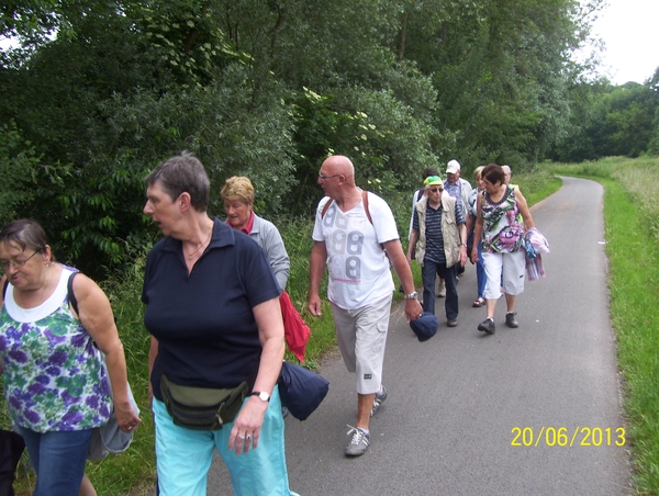 Wandeling naar Bonheiden - 20 juni 2013