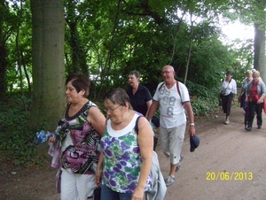 Wandeling naar Bonheiden - 20 juni 2013